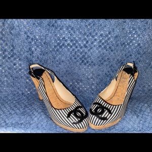 Chanel sandals size 38 US 8